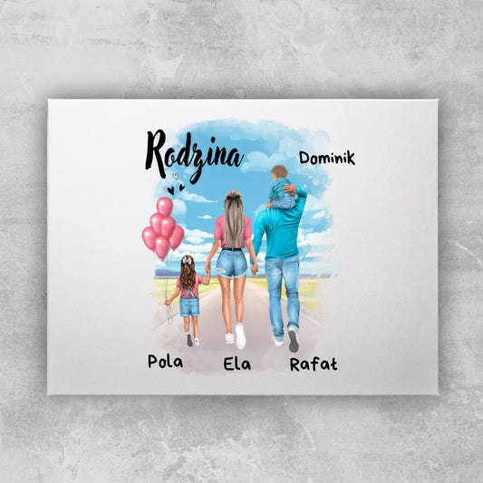 Obraz personalizowany dla rodziny #833