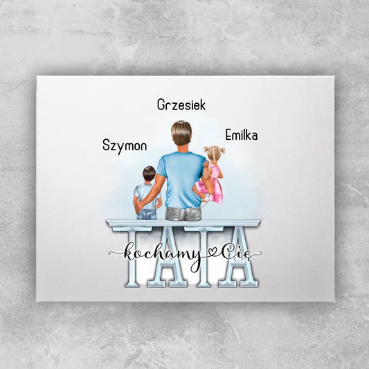 Obraz personalizowany dla taty #747