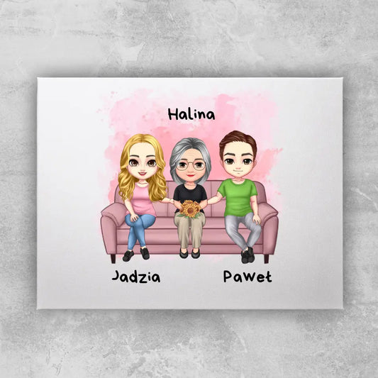 Obraz personalizowany dla mamy #305