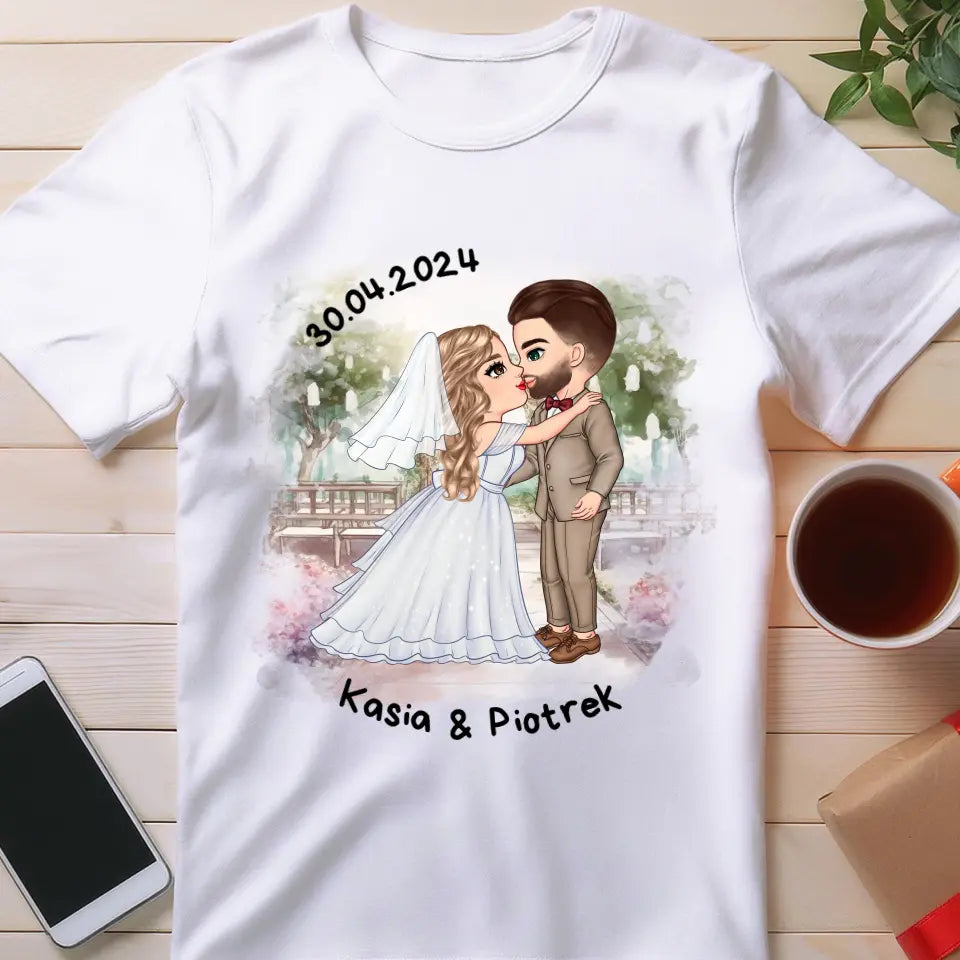 Koszulka personalizowana dla par - ślub #84