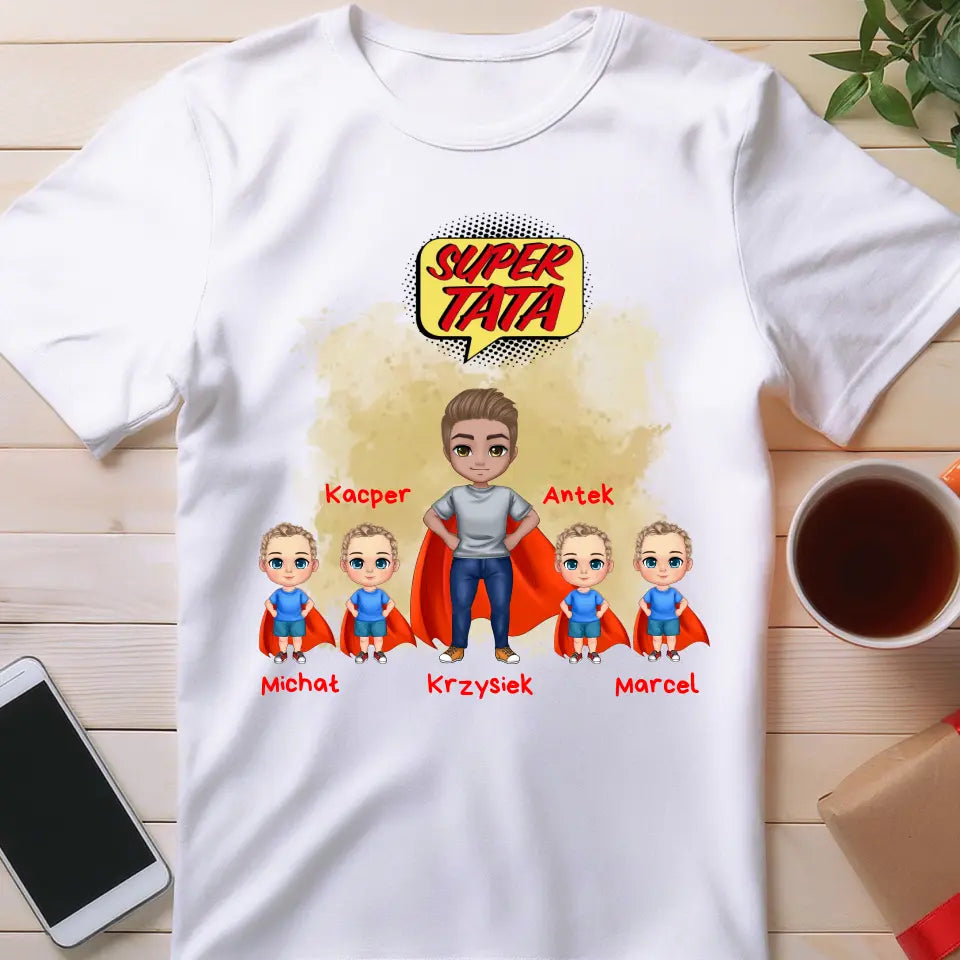 Koszulka personalizowana dla taty #739