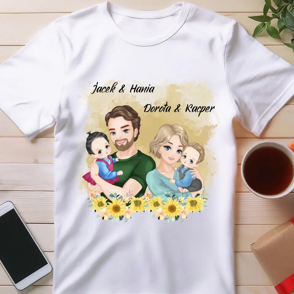 Koszulka personalizowana dla rodziny #825