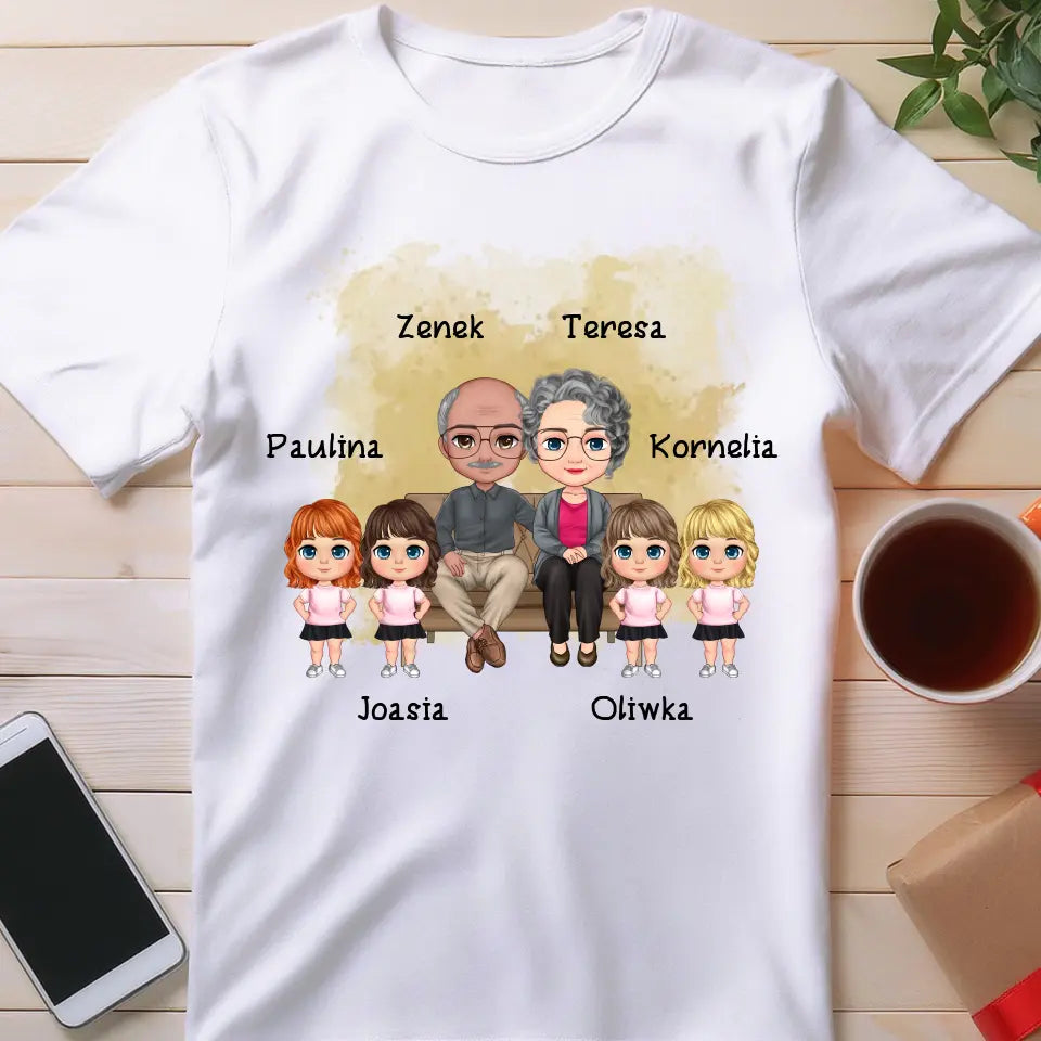 Koszulka personalizowana dla babci i dziadka #607