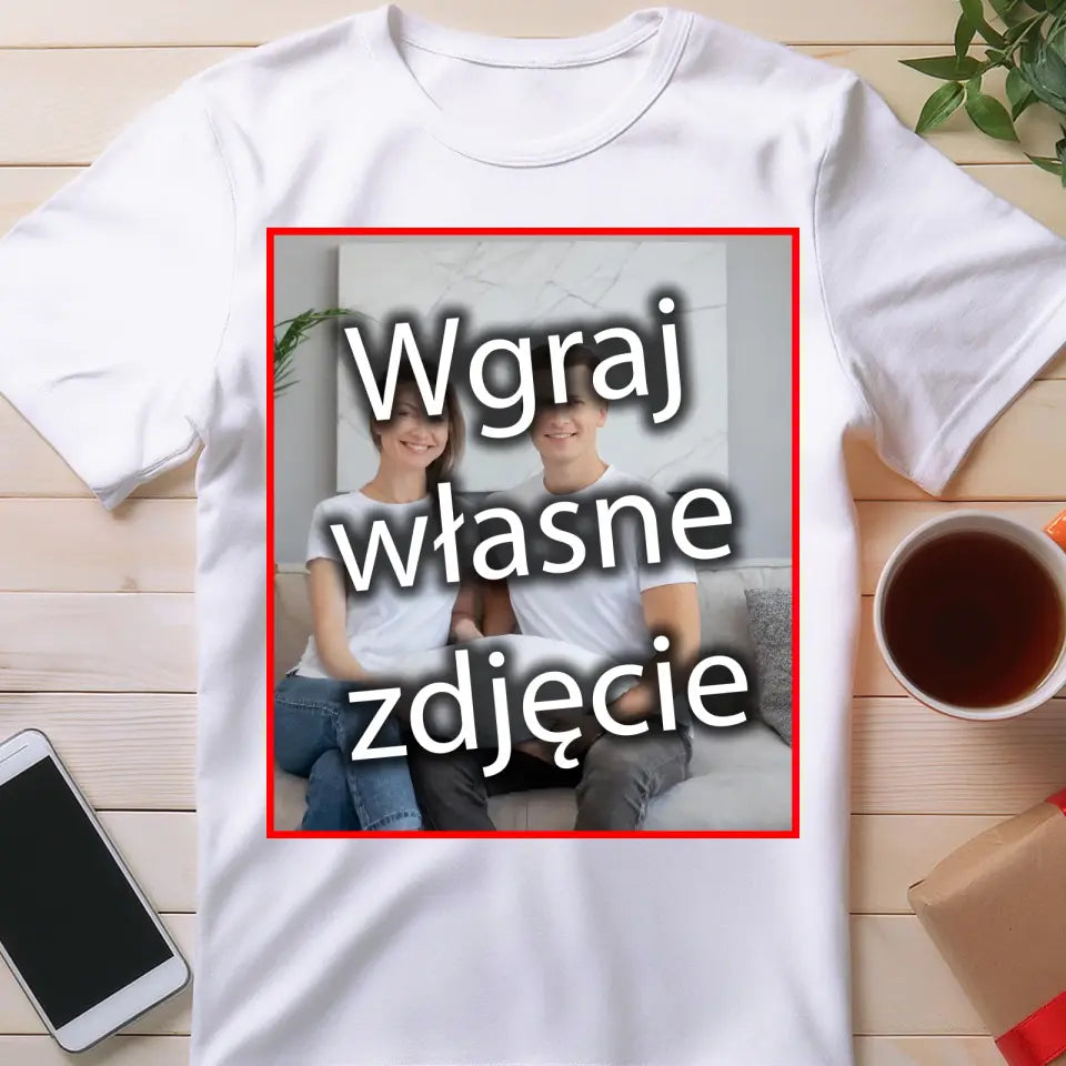 Koszulka personalizowana z własnym zdjęciem #1