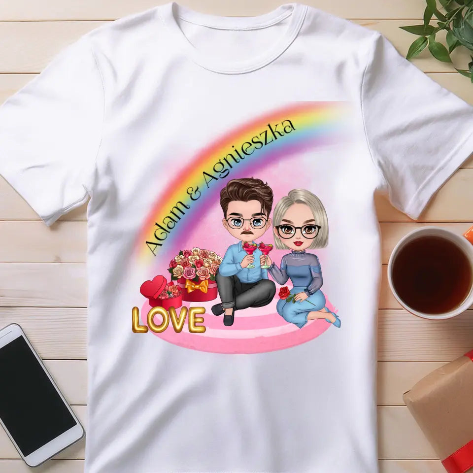 Koszulka personalizowana dla par #69