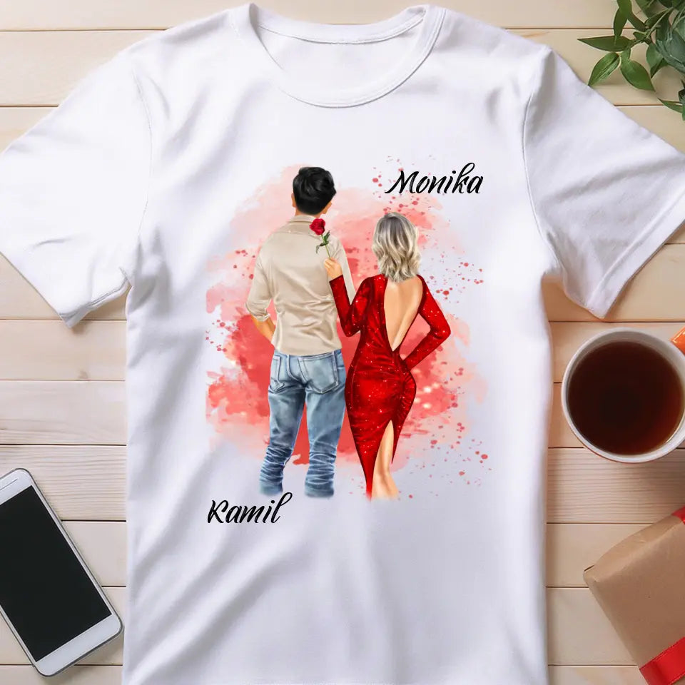 Koszulka personalizowana dla par #72