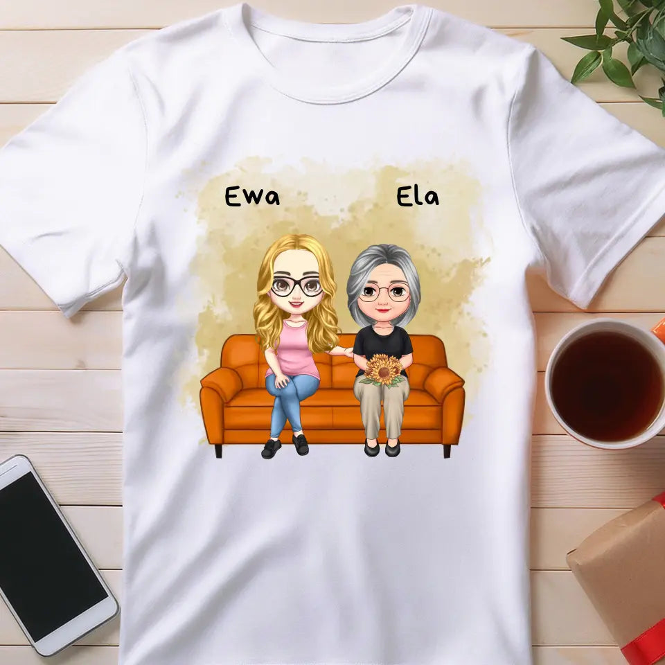 Koszulka personalizowana dla mamy i córki #314