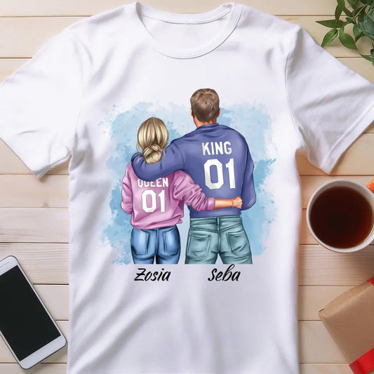 Koszulka personalizowana dla par #82