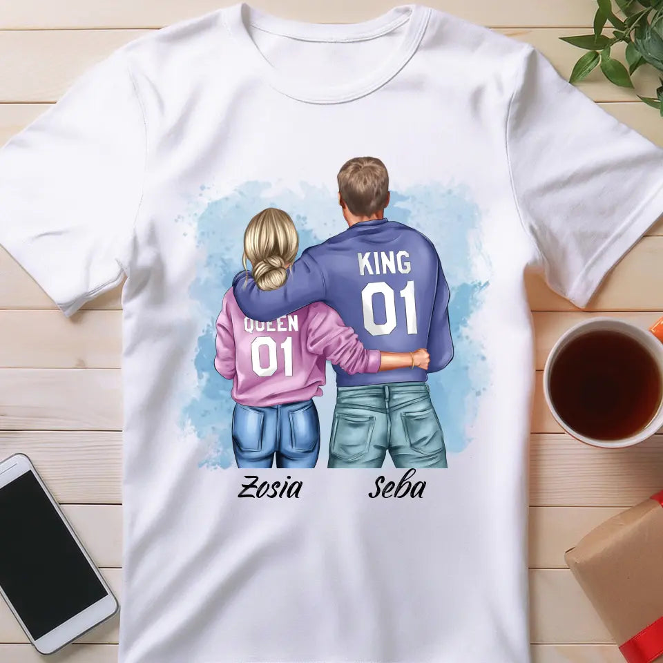 Koszulka personalizowana dla par #82
