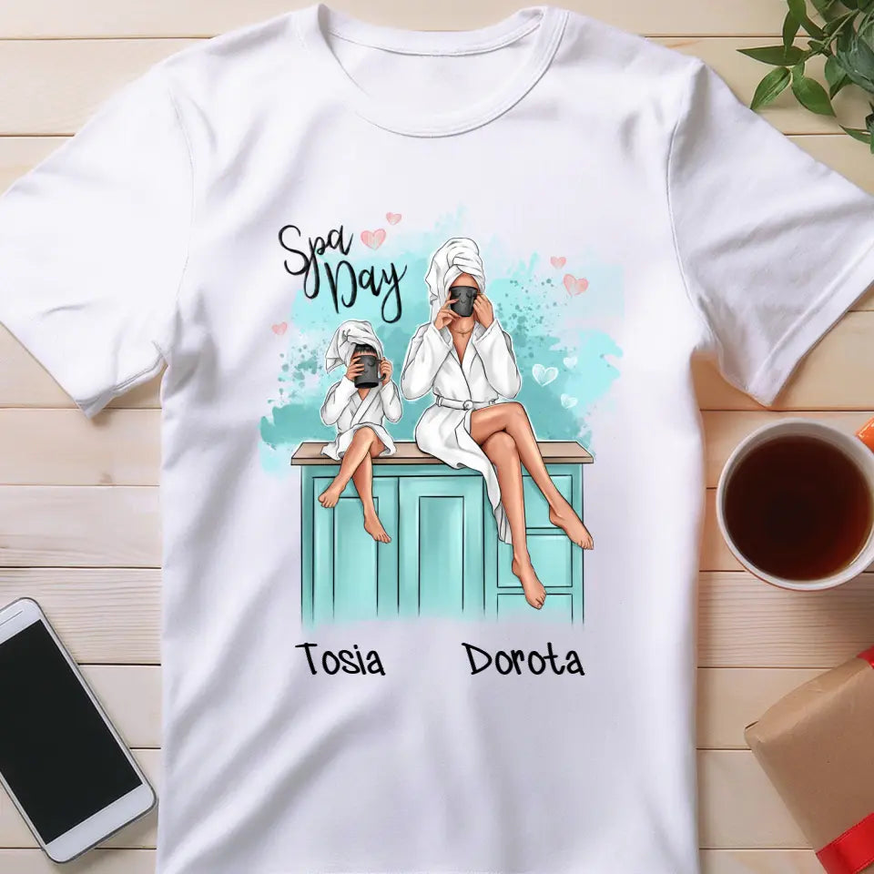 Koszulka personalizowana dla mamy i córki #315