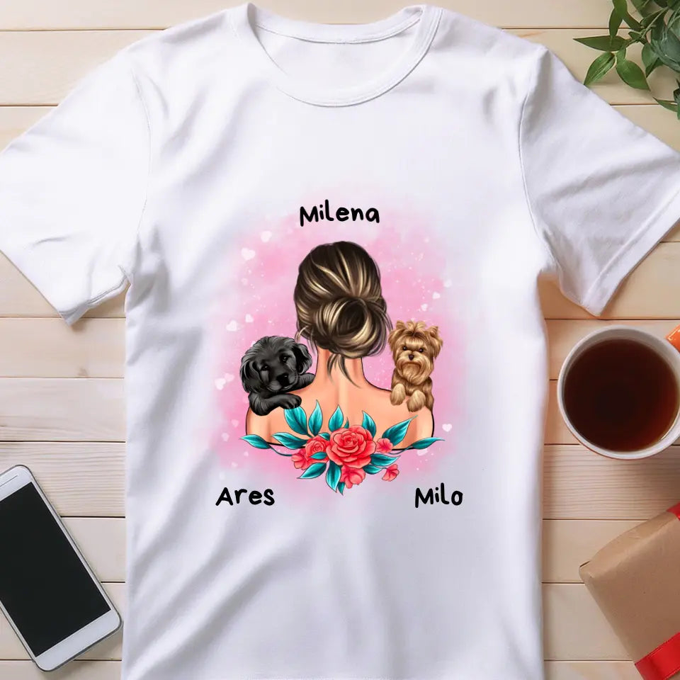 Koszulka personalizowana dla kobiety - zwierzaczki #529