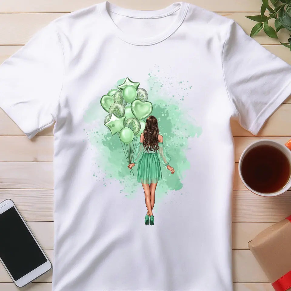 Koszulka personalizowana dla kobiety - urodziny #528