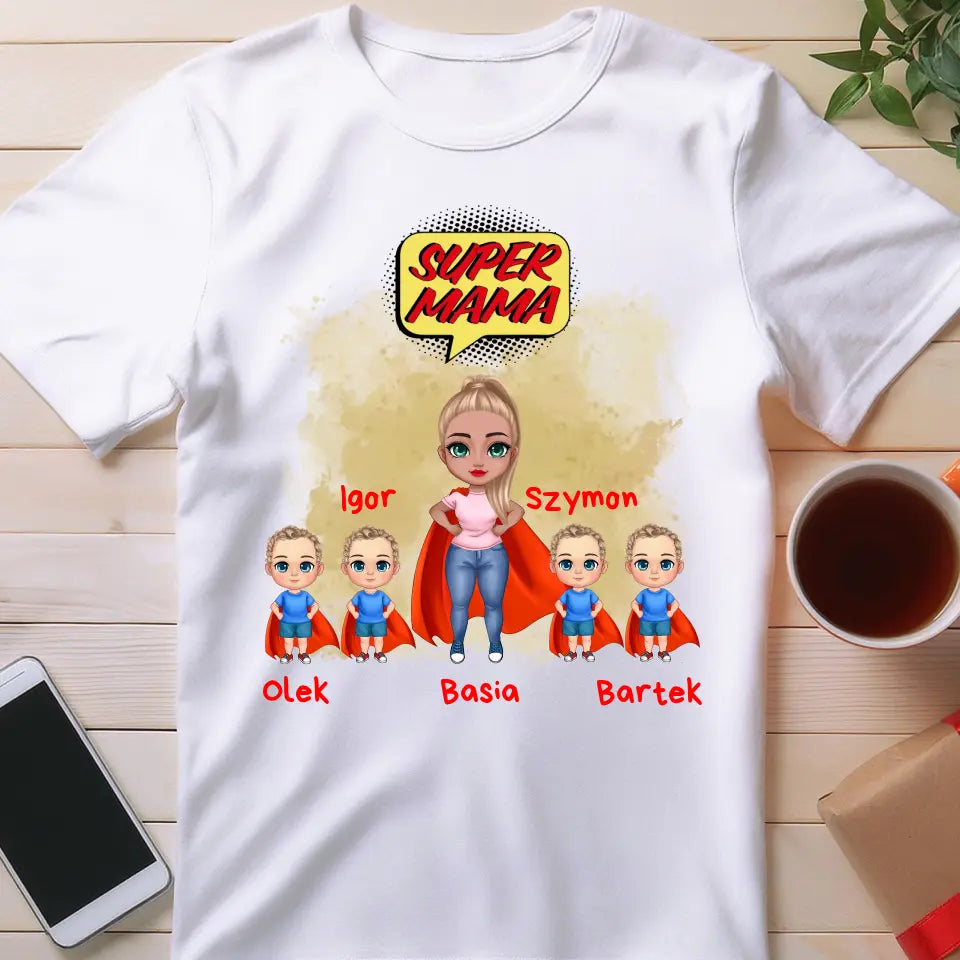 Koszulka personalizowana dla mamy #312