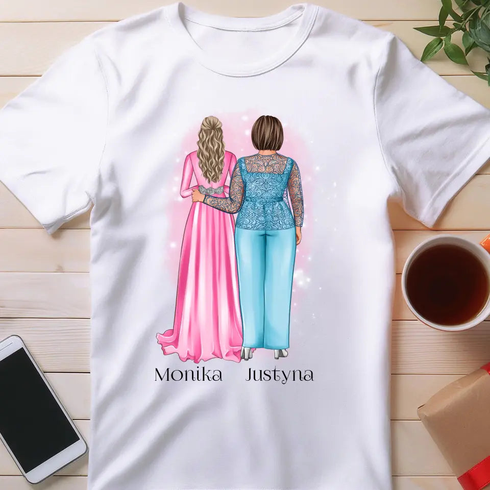 Koszulka personalizowana dla mamy i córki #309