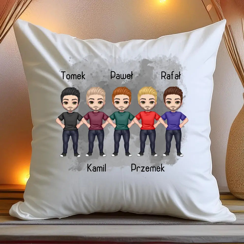 Poduszka personalizowana dla przyjaciół #358