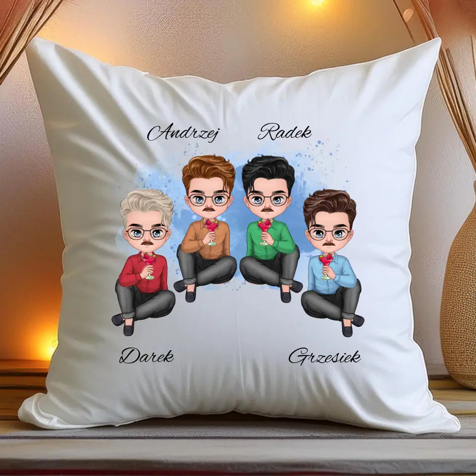 Poduszka personalizowana dla przyjaciół #359