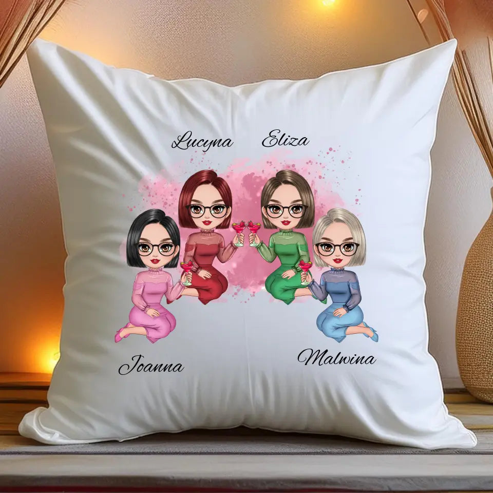 Poduszka personalizowana dla przyjaciółek #164