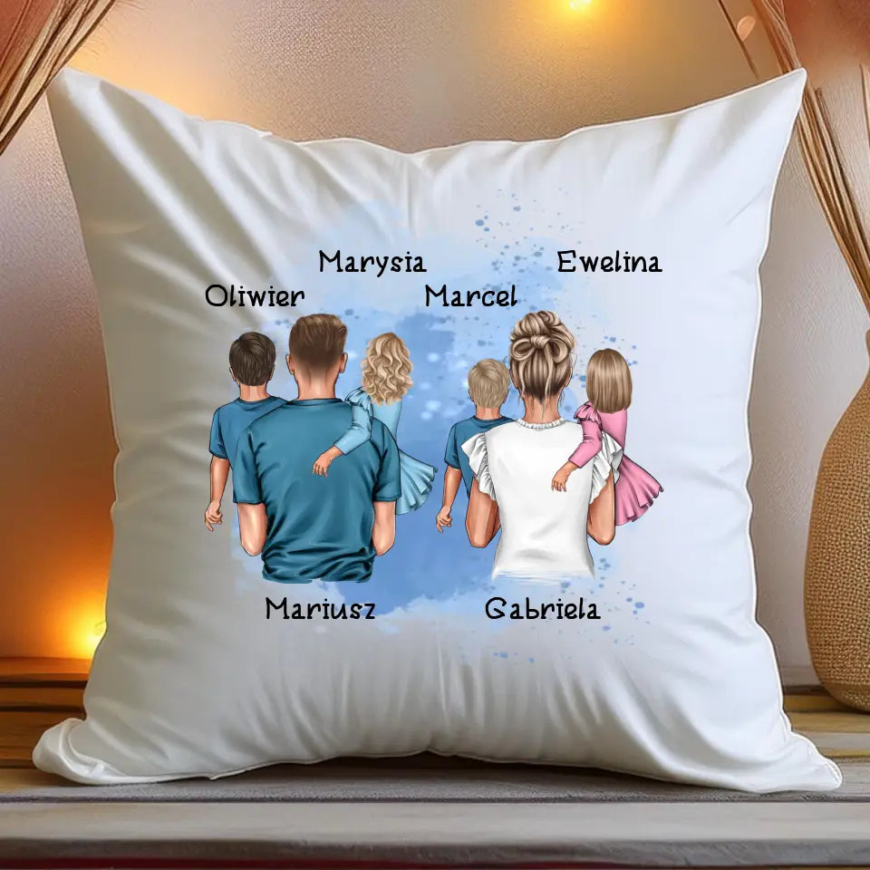 Poduszka personalizowana dla rodziny #826