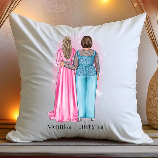 Poduszka personalizowana dla mamy i córki #309
