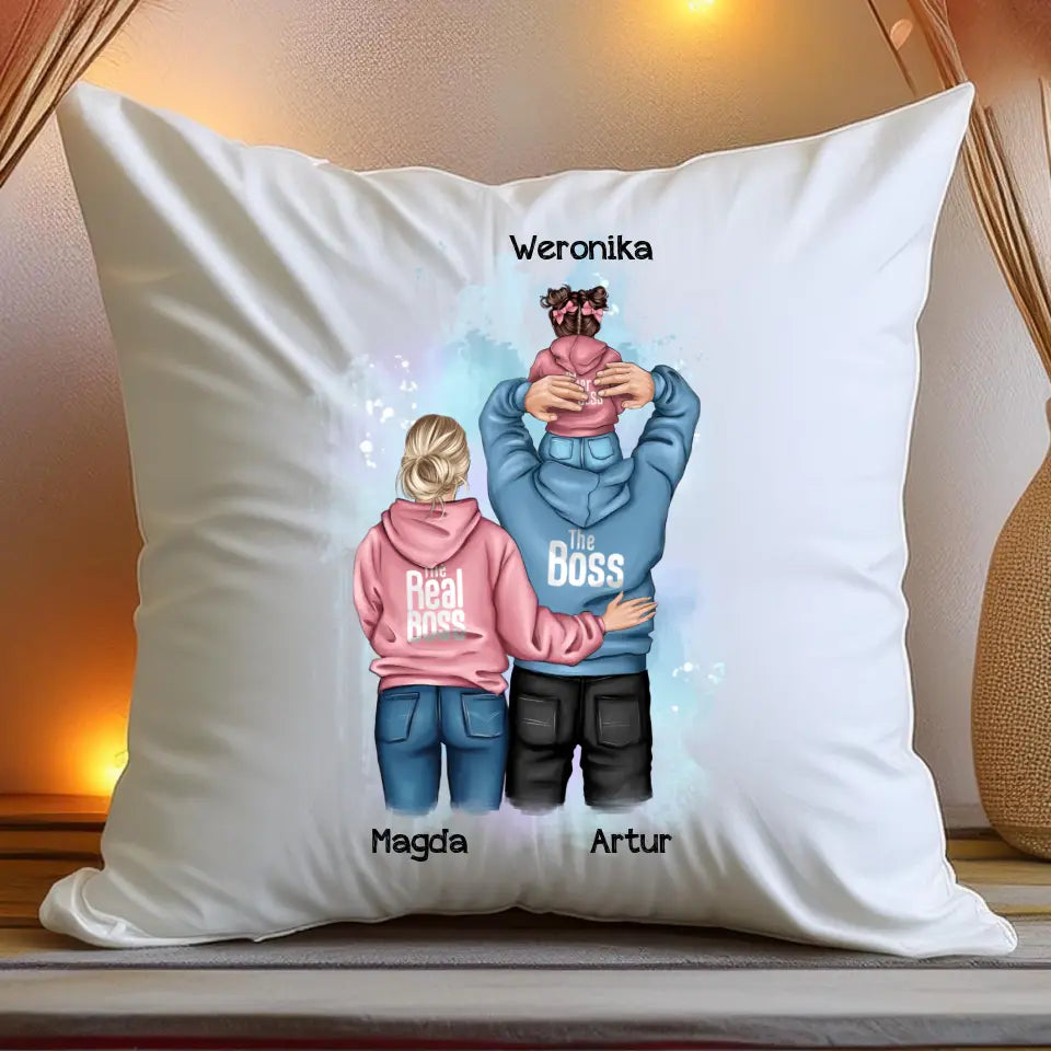 Poduszka personalizowana dla rodziny #831