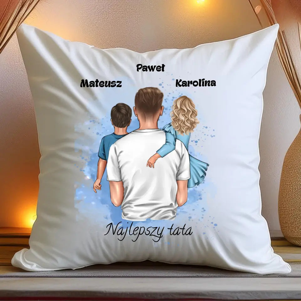 Poduszka personalizowana dla taty #738