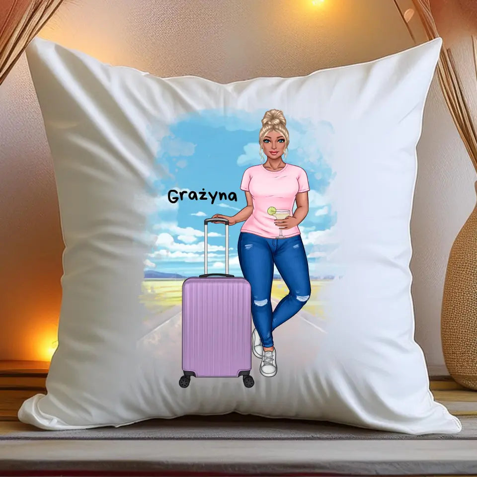 Poduszka personalizowana dla kobiety #526