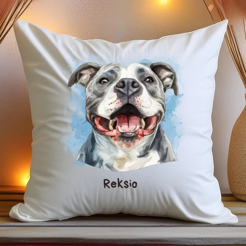 Poduszka personalizowana z psem #1001