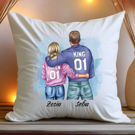 Poduszka personalizowana dla par #82