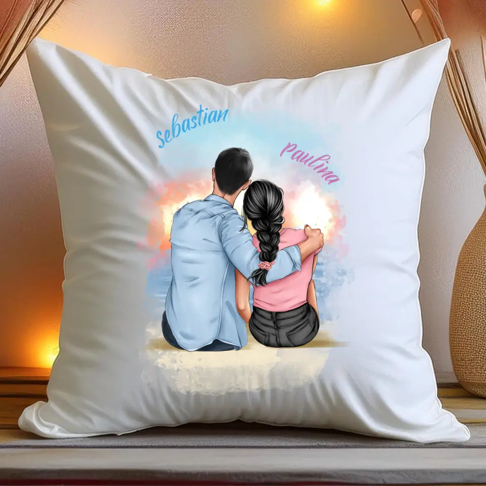 Poduszka personalizowana dla par #80