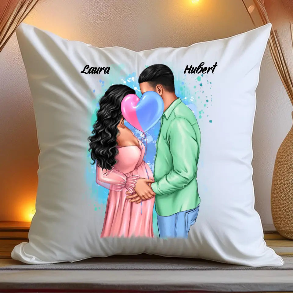 Poduszka personalizowana na baby shower #1301