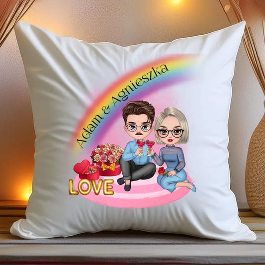Poduszka personalizowana dla par #69