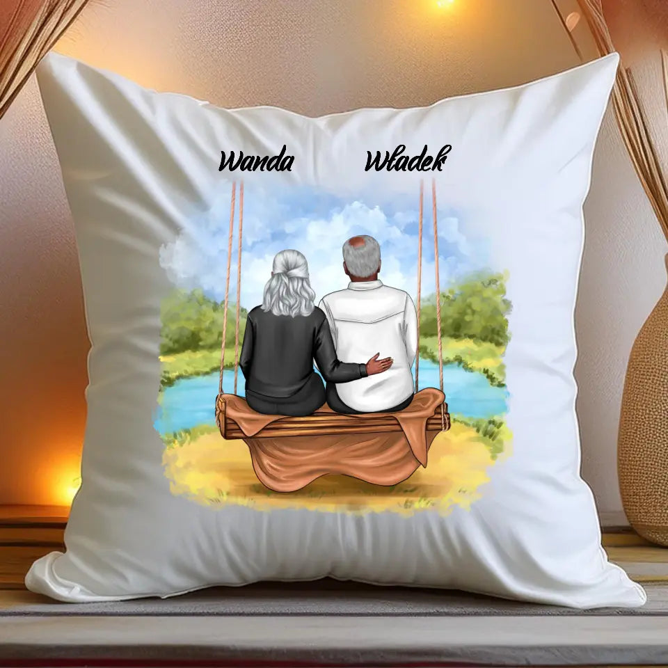 Poduszka personalizowana dla babci i dziadka #609