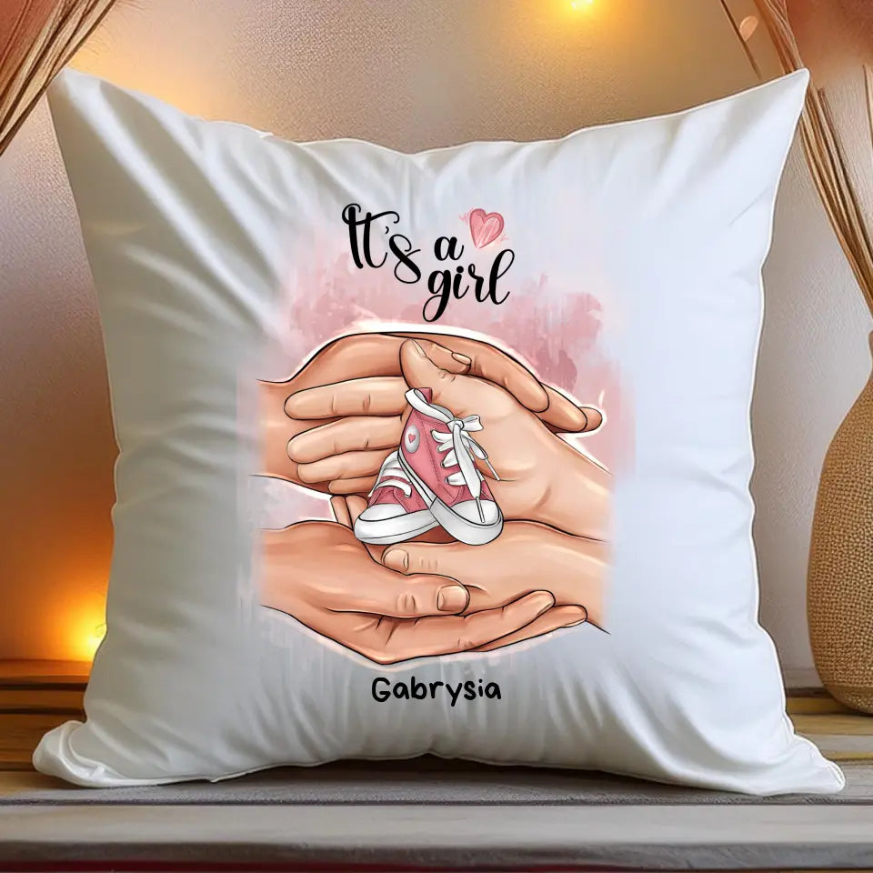 Poduszka personalizowana na baby shower #1300