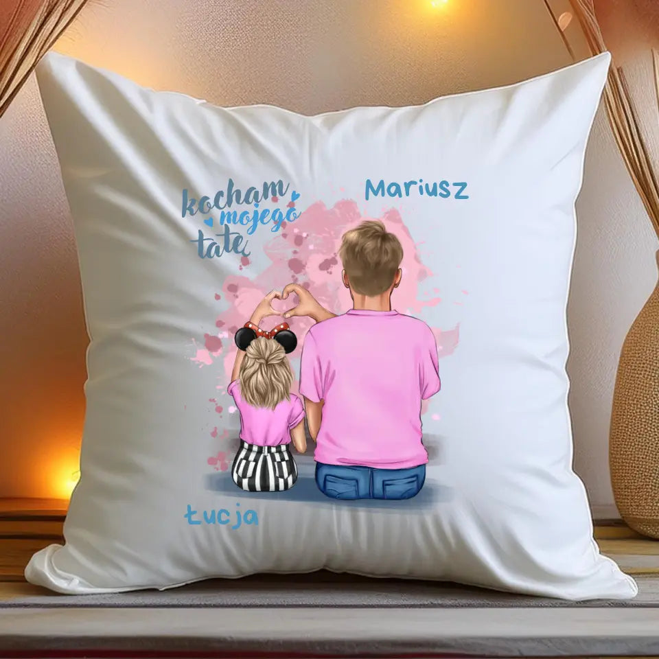 Poduszka personalizowana dla taty #741