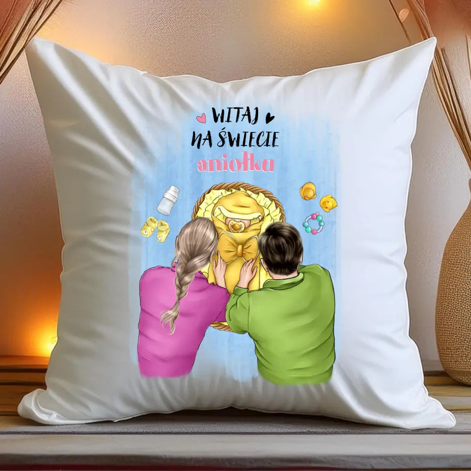 Poduszka personalizowana dla rodziców #906