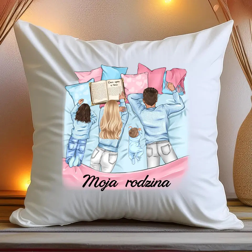 Poduszka personalizowana dla rodziny #907