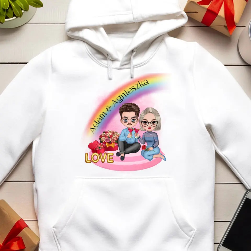 Bluza personalizowana dla par #69