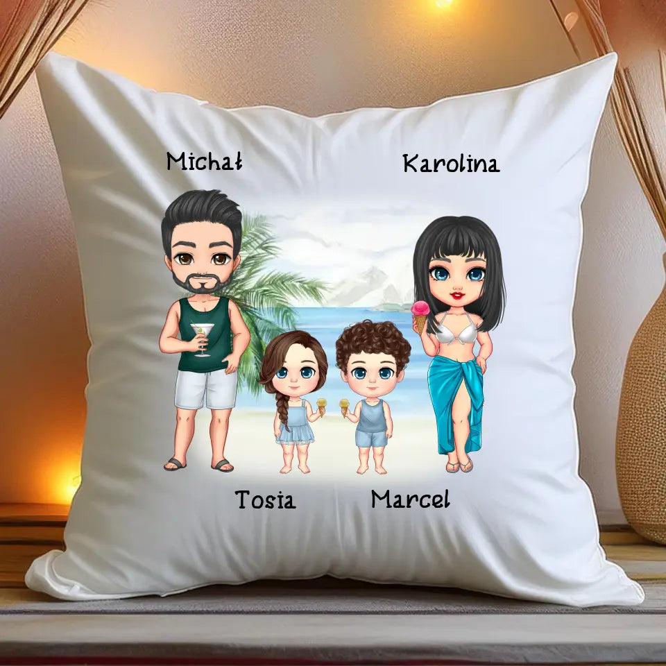 Poduszka personalizowana dla rodziny #823