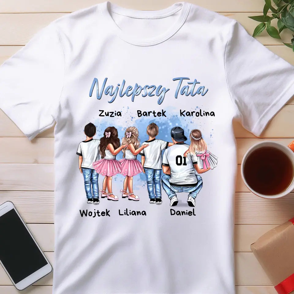 Koszulka personalizowana dla taty #735