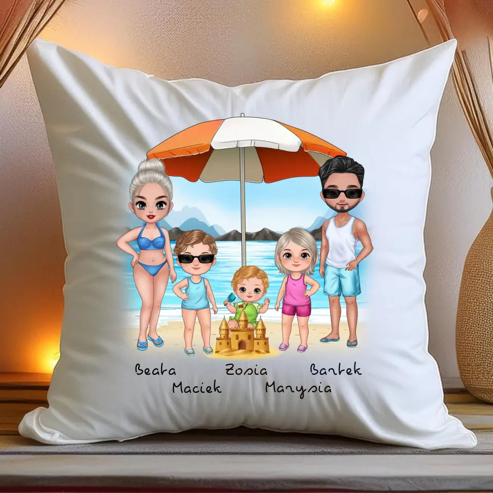 Poduszka personalizowana dla rodziny #821