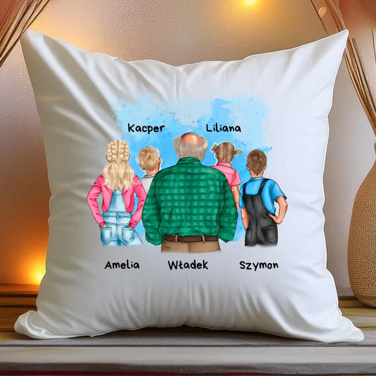 Poduszka personalizowana dla dziadka #271