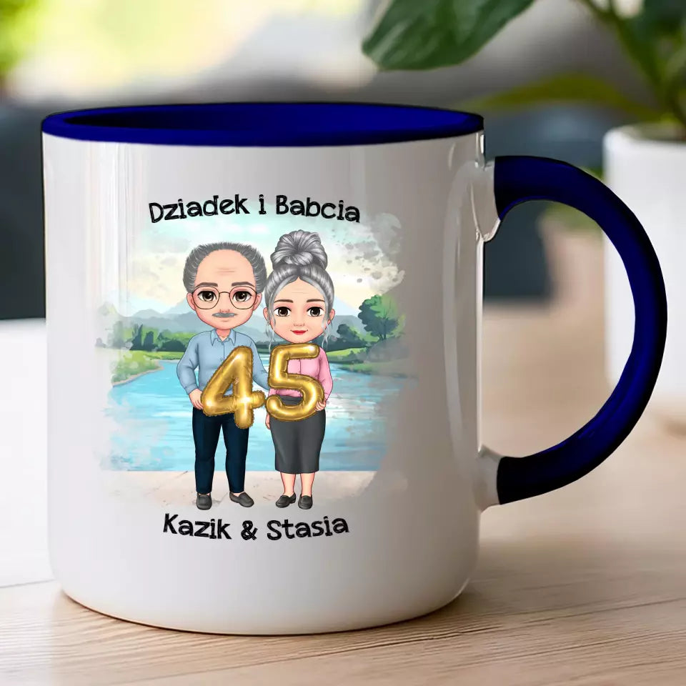 Kubek personalizowany dla babci i dziadka #606