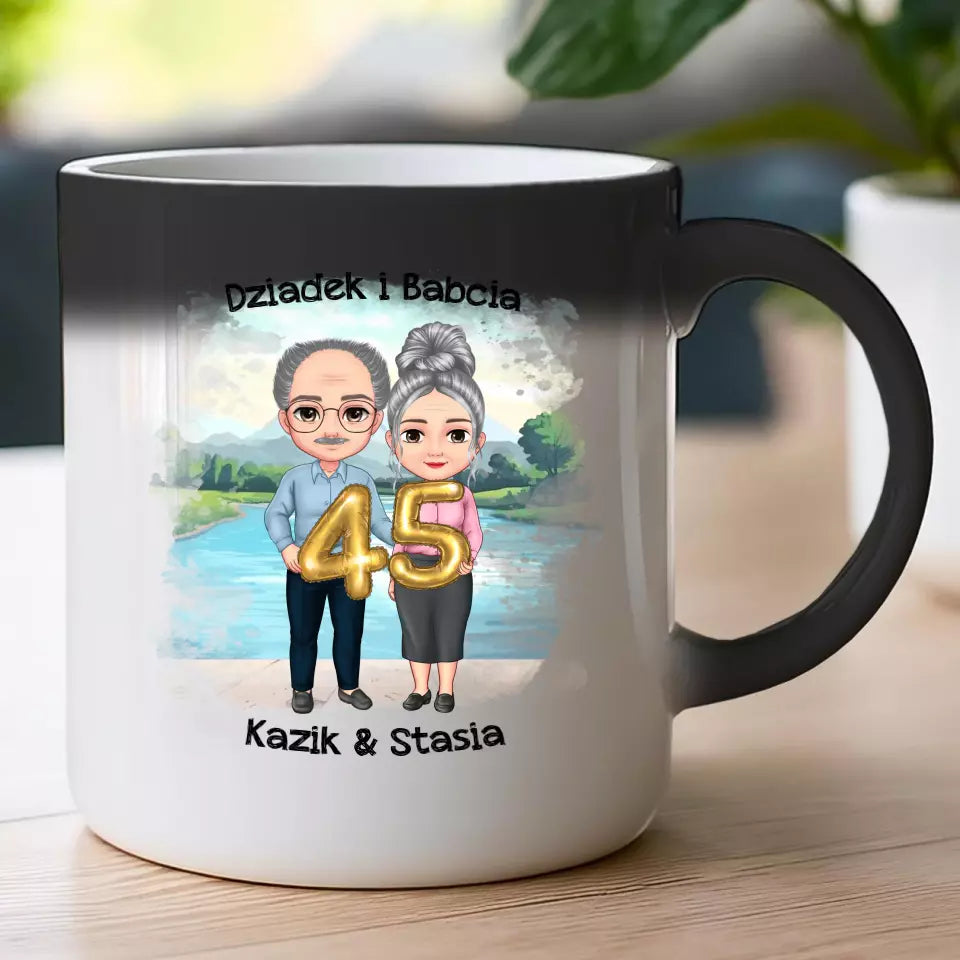 Kubek personalizowany dla babci i dziadka #606