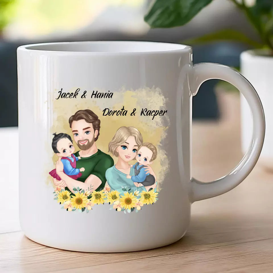 Kubek personalizowany dla rodziny #825