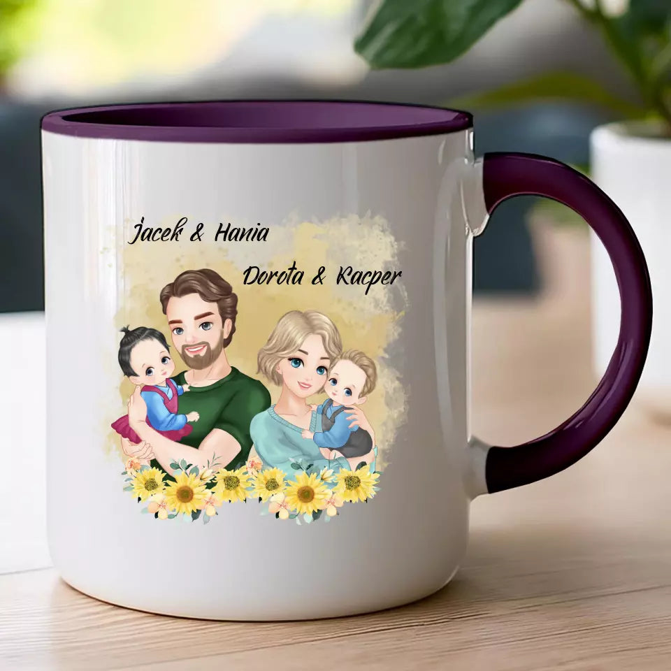 Kubek personalizowany dla rodziny #825