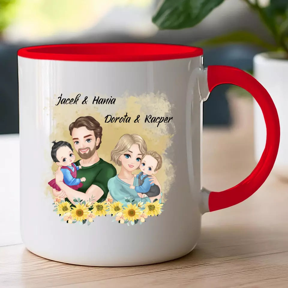 Kubek personalizowany dla rodziny #825