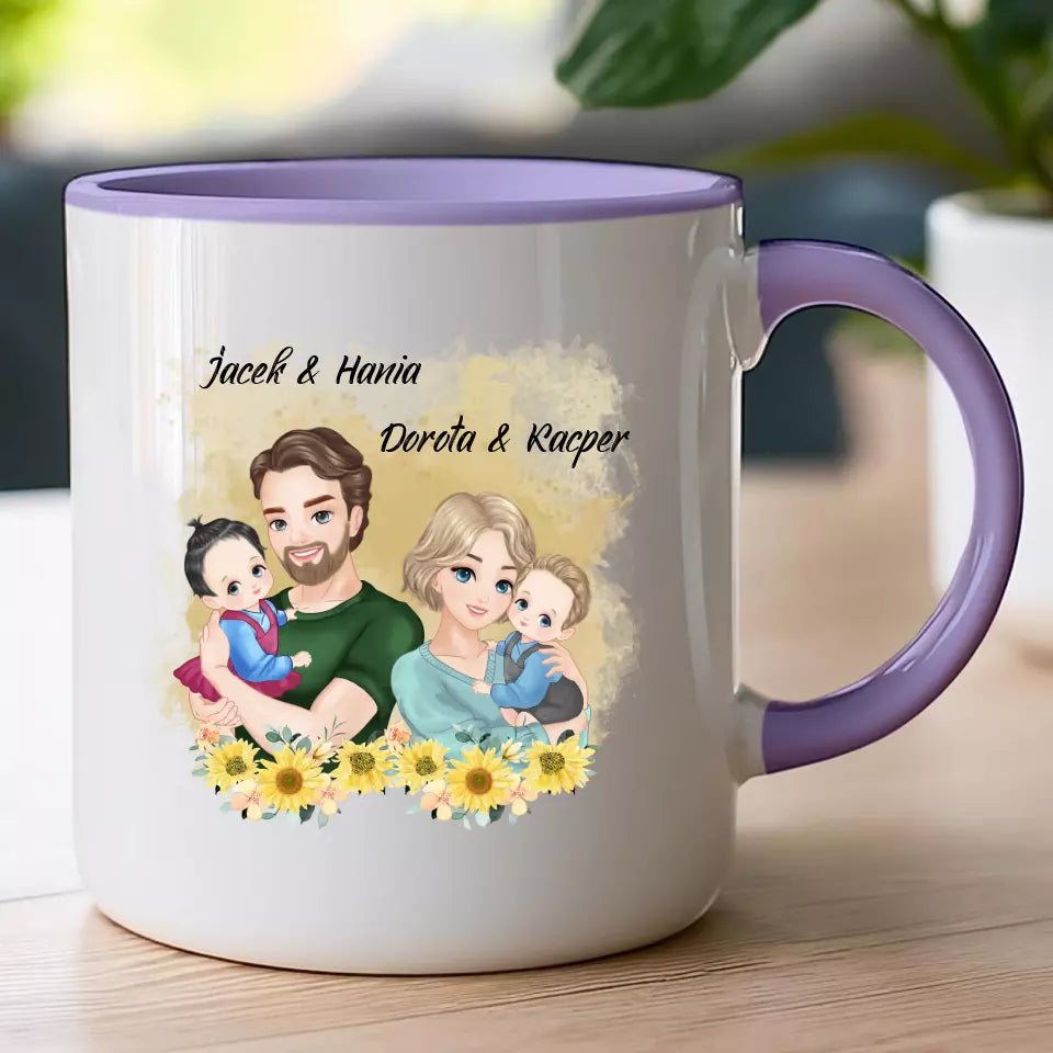 Kubek personalizowany dla rodziny #825