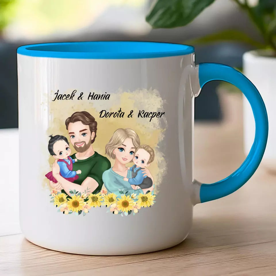 Kubek personalizowany dla rodziny #825