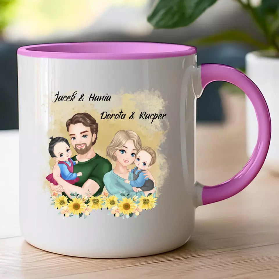 Kubek personalizowany dla rodziny #825