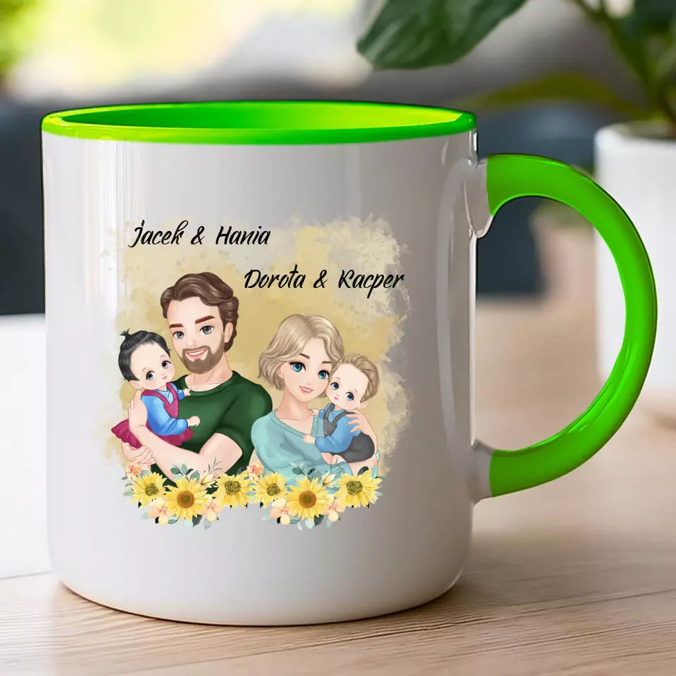 Kubek personalizowany dla rodziny #825
